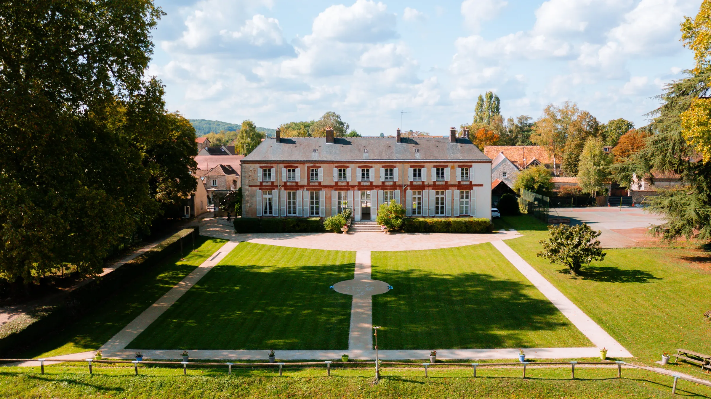 Domaine de l'Ardoise - vue aérienne drone